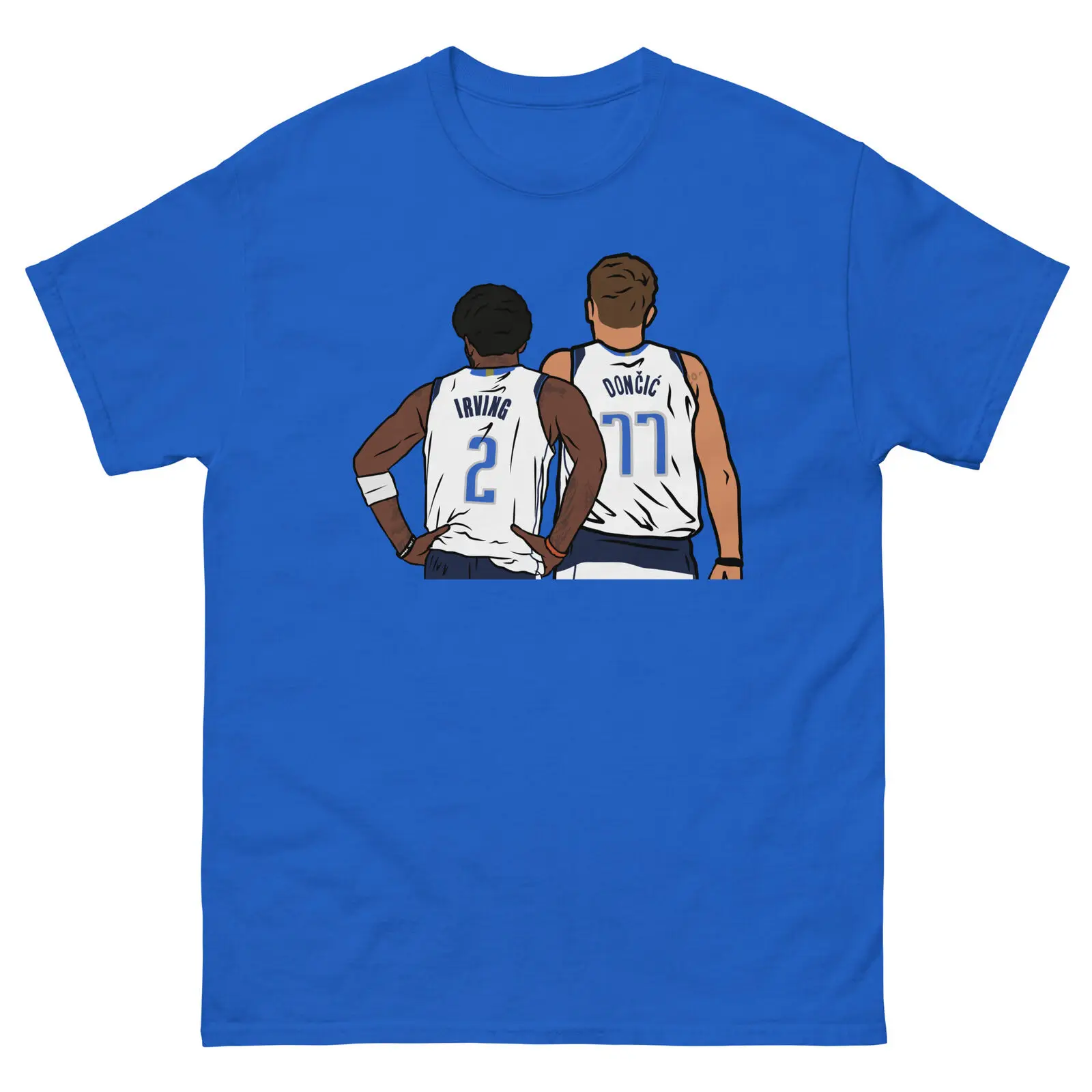 Kyrie  and Luka  Back-To T-Shirt