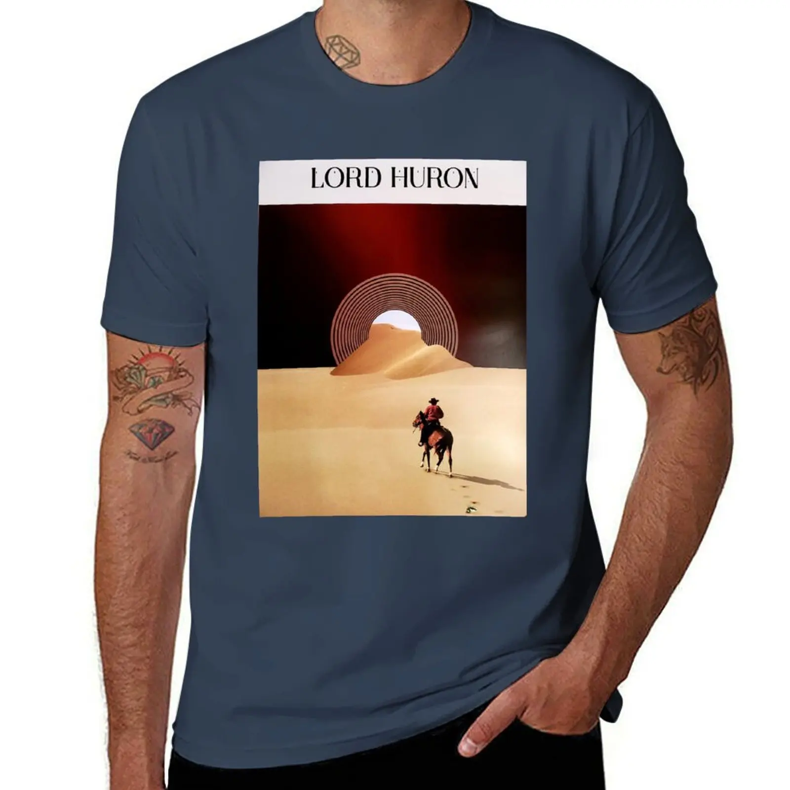 Dor lord tunggang kuda huron Camiseta de algodón paquete de camisetas para hombre camisetas para hombre camiseta gráfica vintage