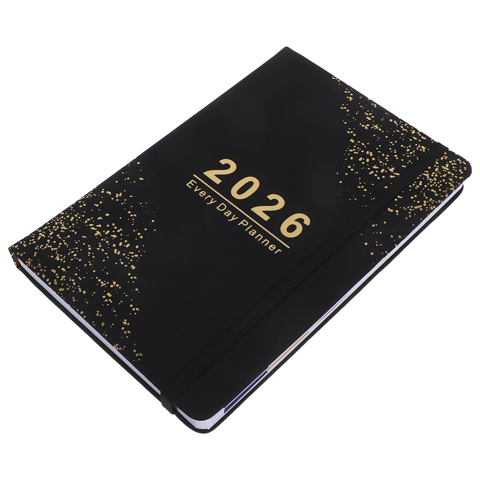2026 Notebook Daily Planner Pocket Size English Layout Task Scheduler Academic Yearly Calendar Book For Work Study