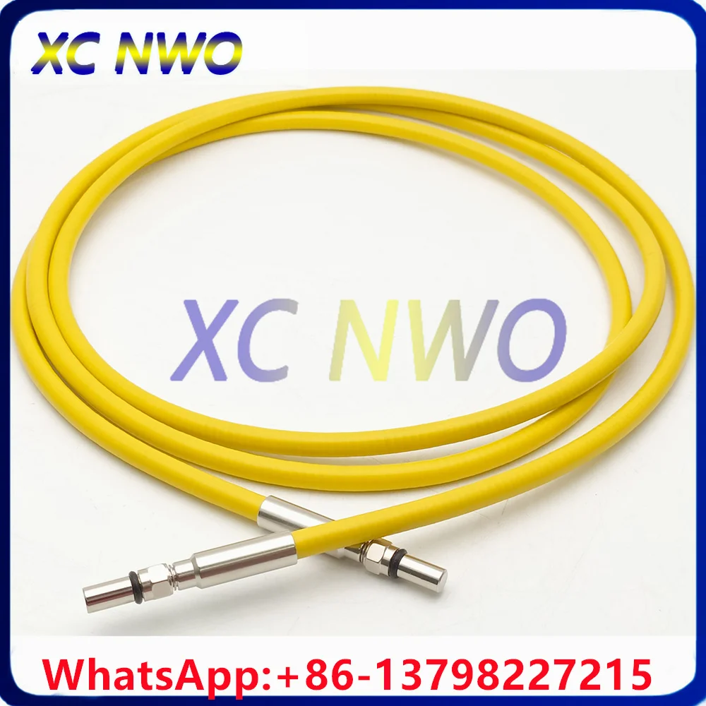 sma905-sma905-silica-metal-ferrule-mm-sx-300um-uv-vis~200-1100nm~022na-2m70mm-yellow-fiber-optic-patch-cord-cable