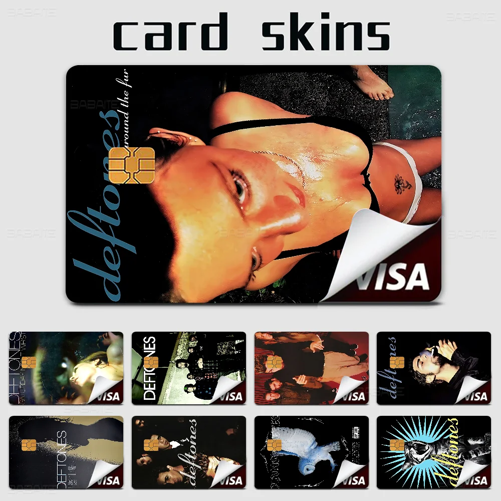 Hip Hop Singer Star D-Deftones Anime Spend Or Save Shell On Off Ultra Thin No Fade Sticker Skin Cover Film For Debit Credit Card