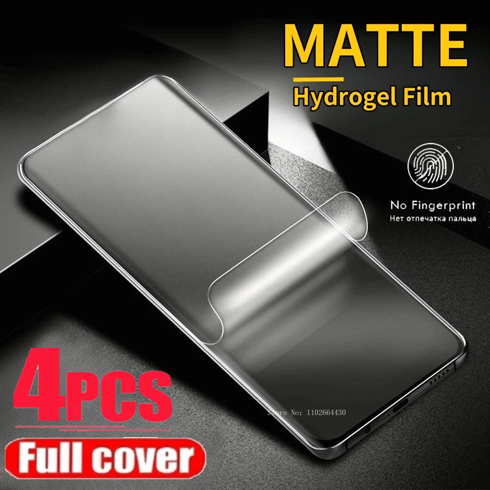 4PCS Matte Hydrogel…