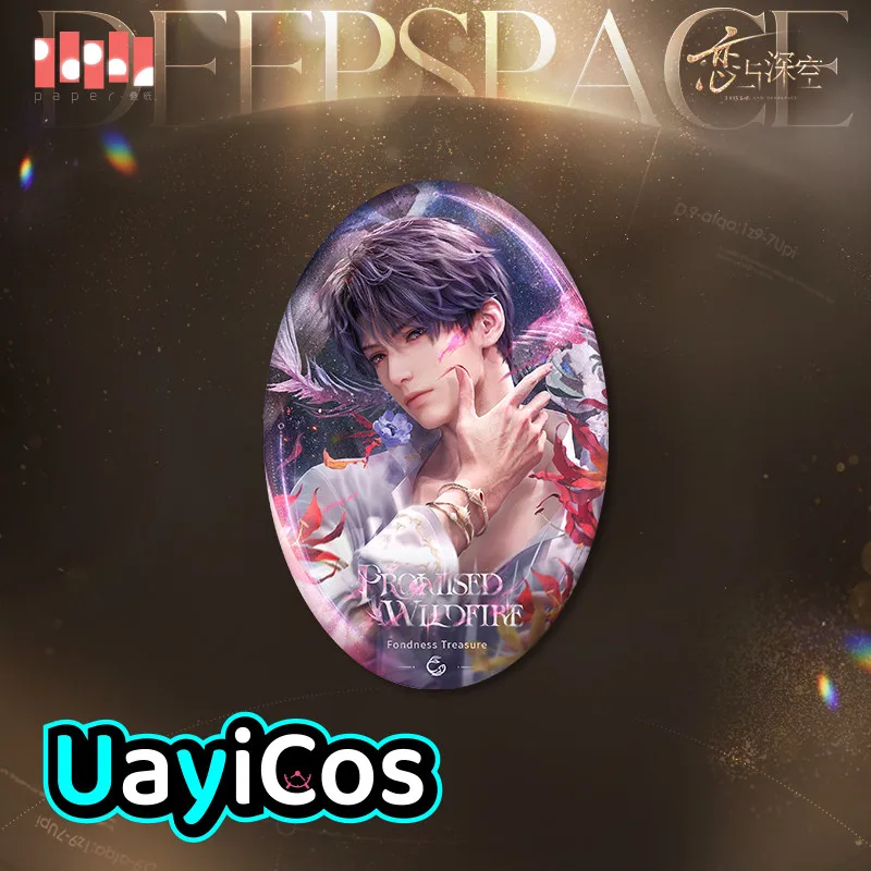 

Официальная игра Love and Deepspace Xavier, значок, булавки Sylus Rafayel Caleb Fondness, брошь сокровищами, орнамент, аниме-фигурка, игрушка для детей