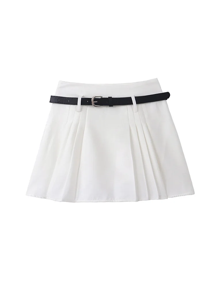 Golf women's A-line shorts skirt anti glare sports quick drying printed woven skirt