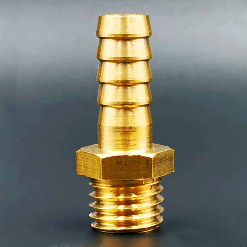 M16 M18 M20 Metric Male Thread To 8mm 10mm 12mm Hose Barb Brass Pipe Fitting Coupler Connector Adapter