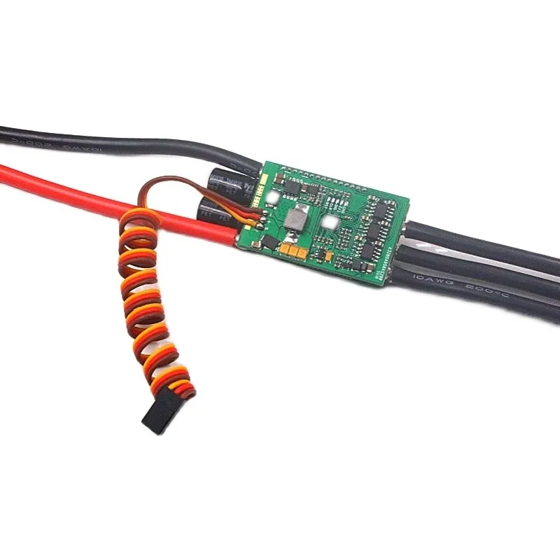FATJAY 6S 24V 100A ESC مع 5.5V 3A BEC بدون فرش تحت الماء محرك مختوم المقصورة العارية 100% سرعة إلى الأمام/الخلف #5