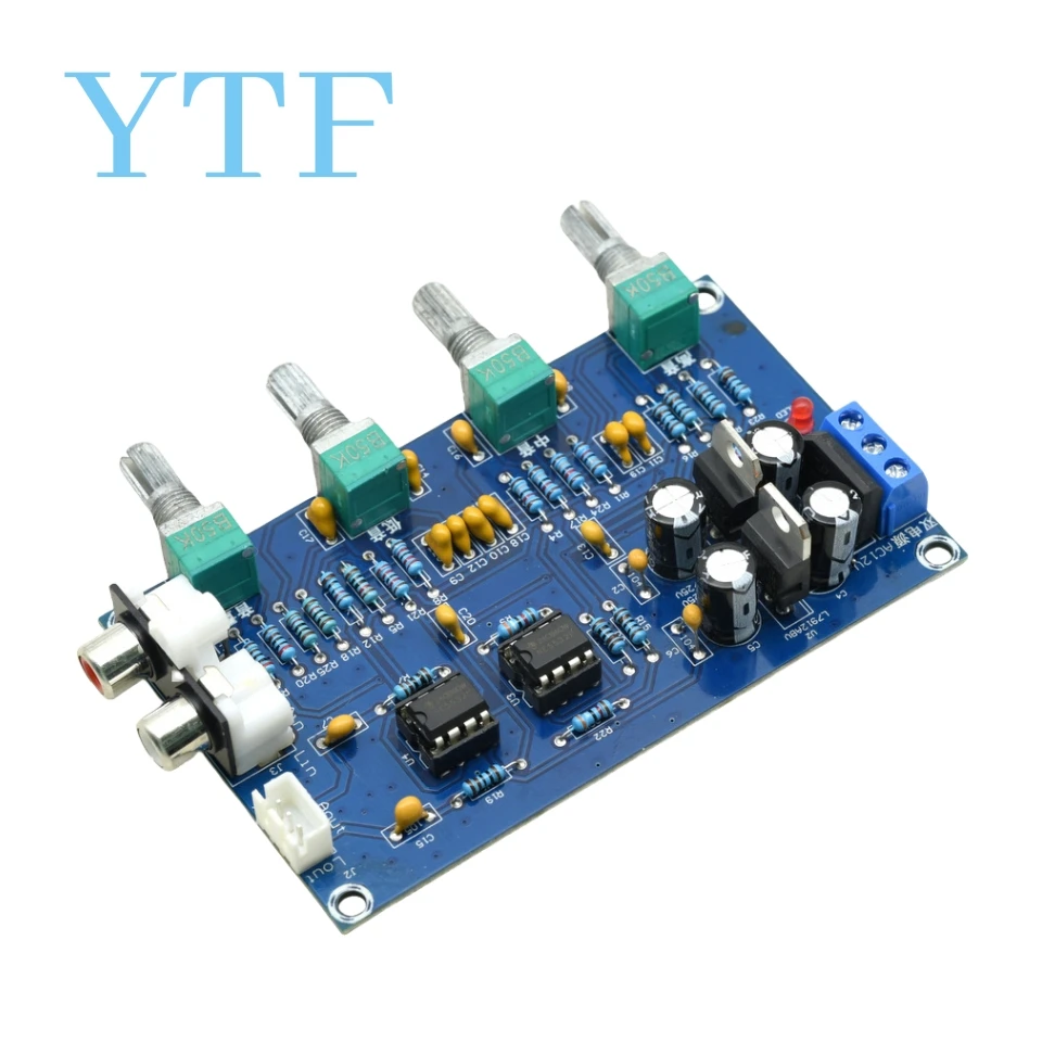 Tuning Plates Pre-amplifier Board NE5532 Tone Plate Enlarged Landscaping Adjusting Bass And Treble Adjustment Plate XH-M164 