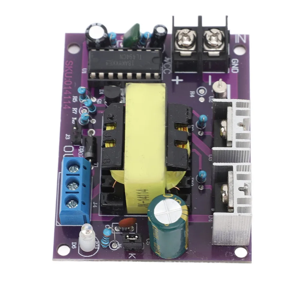 

DC 24V Input DC to AC Boost Module 0V 110V 220V Output with Adjustable Transformer Power Inverter Module High Efficiency