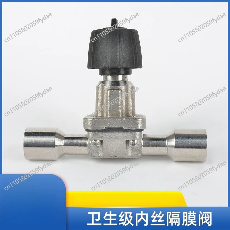 Sanitary Mini Manual Quick Fit Diaphragm Valve, Sampling Diaphragm Valve,