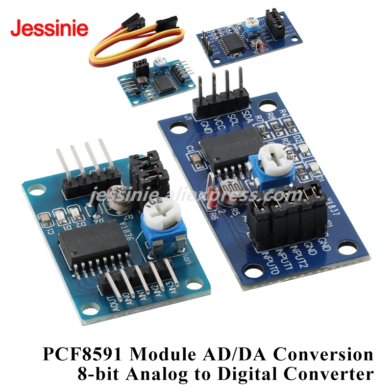 5pcs/1pc PCF8591 Module AD/DA Conversion 8-bit Analog to Digital Converter