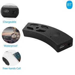 Motorcycle Speaker Bicycle Helmet Wireless Bluetooth-compatible Outdoor Riding Stereo Waterproof Boombox Mini Subwoofer