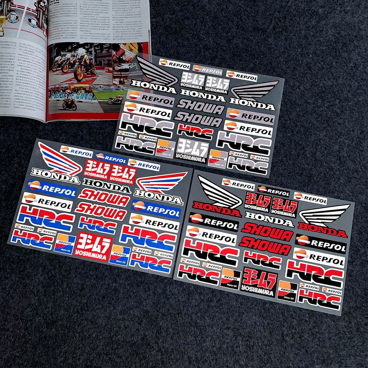 Motorcycle Stickers…