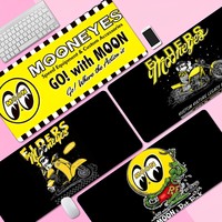 Mooneyes Print Non-slip Lockedge Office Student Gaming Thickened Large Writing Pad Non-slip Cushion Mouse Pad