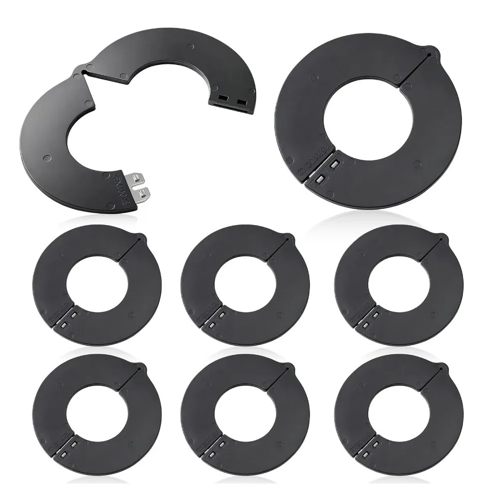 8pcs Reliable Durable Bucket Pin Shims Heavy Duty Wear Resistant Pin Shim Washers Pin Bushing Shims For Mini Excavators