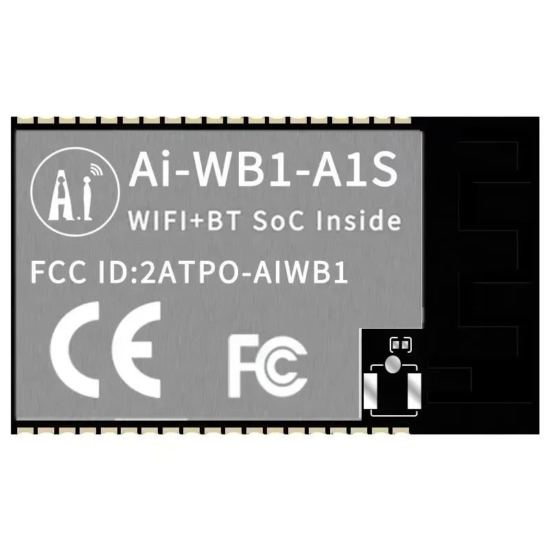 1PCS The original factory WiFi and Bluetooth 4.2 module Ai-WB1-A1S is equipped with an ES8311 audio chip for offline voice New