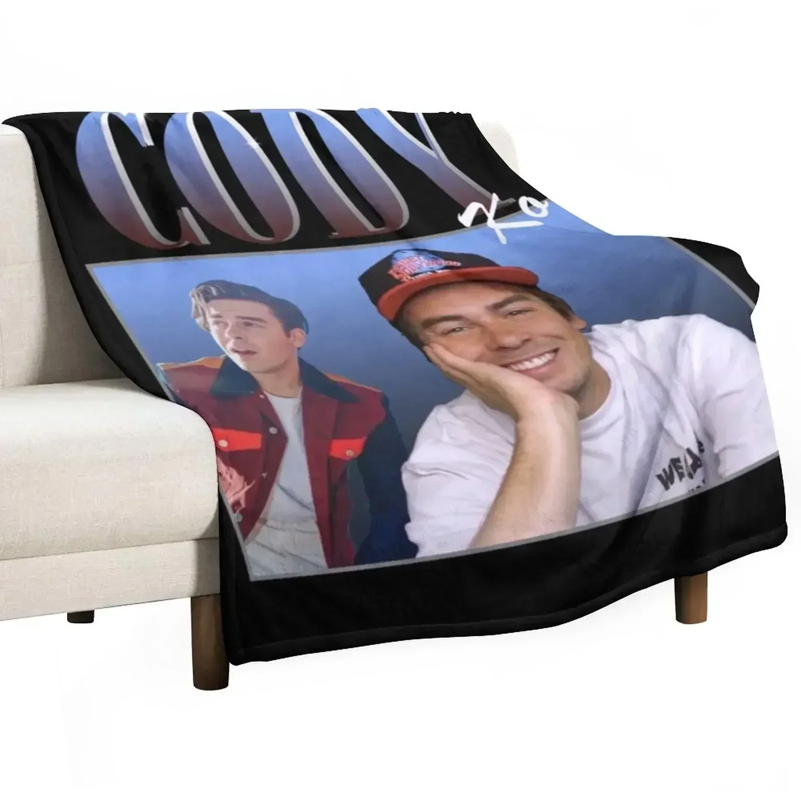 

cody ko Throw Blanket Moving Bed covers Blankets