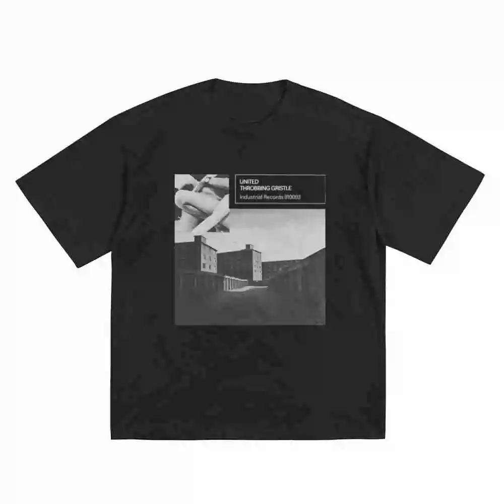 Throbbing Gristle Avant Garde Industrial Short Sleeve Tee 100% Cotton T-Shirt