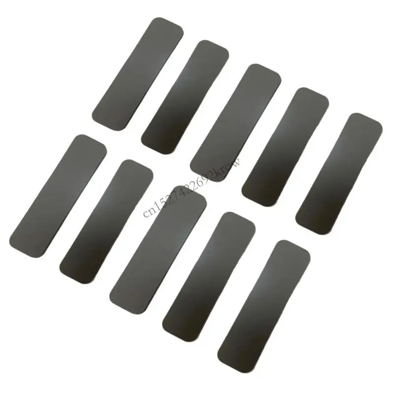 

R9CB 10Pcs Laptops Rubber Feet Strips, NonSlip Replacement Bottom Case Feet Pad for Keyboards