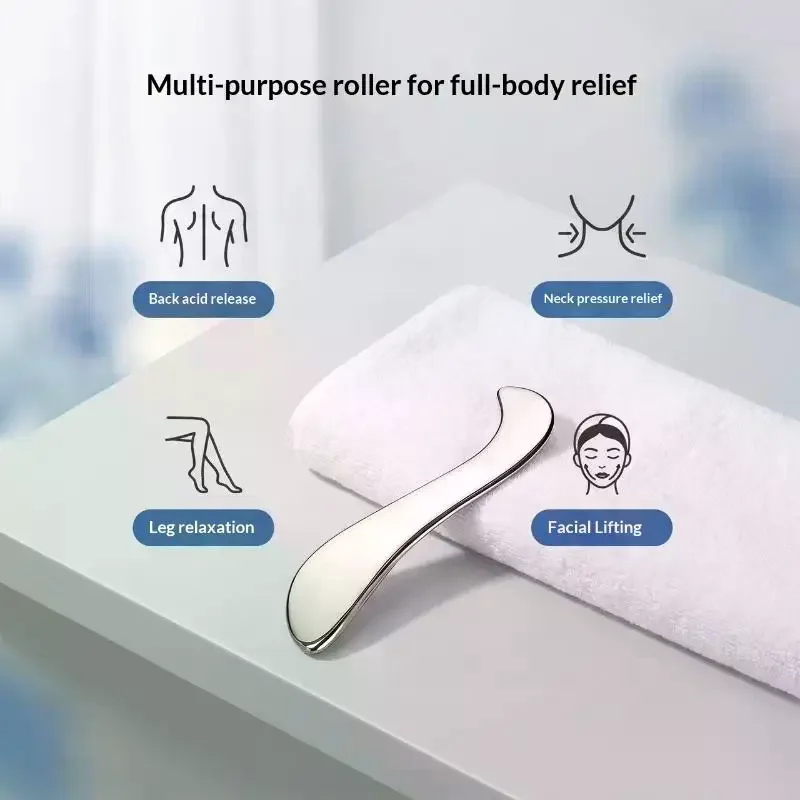 /JCS/Stainless Steel Gua Sha Tool Muscle Fascia Scraper Skin Scraping Massage Tool For Shoulder Back Arm Leg Care