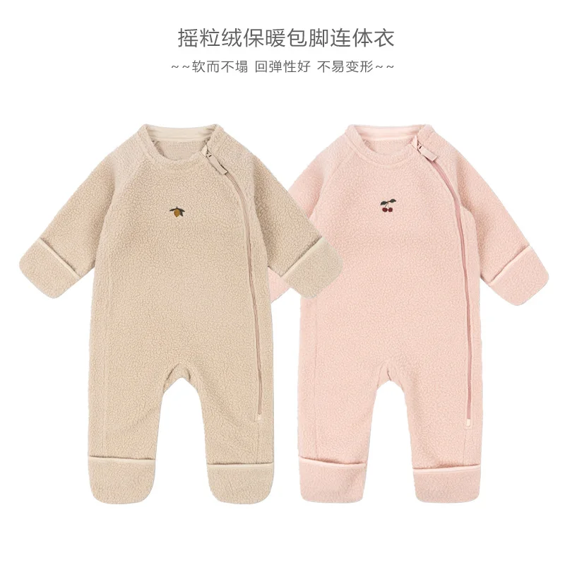 children's-coat-2026-winter-new-printed-cute-hooded-baby-climbing-clothes-cotton-lamb-wool-thickened-warm-girls-snow-clothes