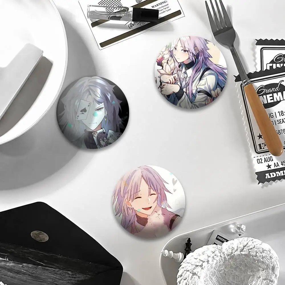 S-Sigma BSD B-Bungo Stray Dogs Brooches Cartoon Badge Pins Backpack Hat Accessories Friend Gift