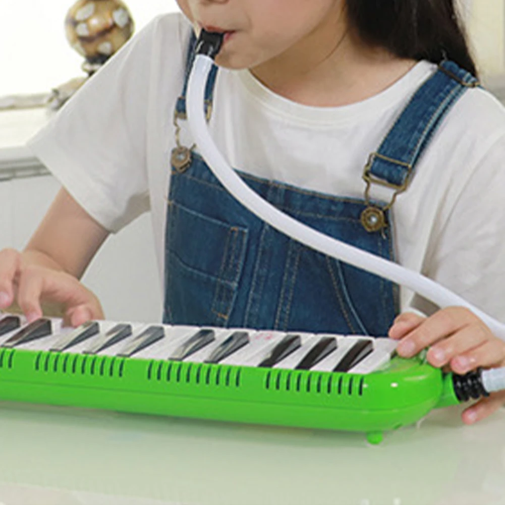 Long Melodica Hose with Mouthpiece 32/36/37/41Key Stretchable Melodica Tube Resin Instrument Accessories