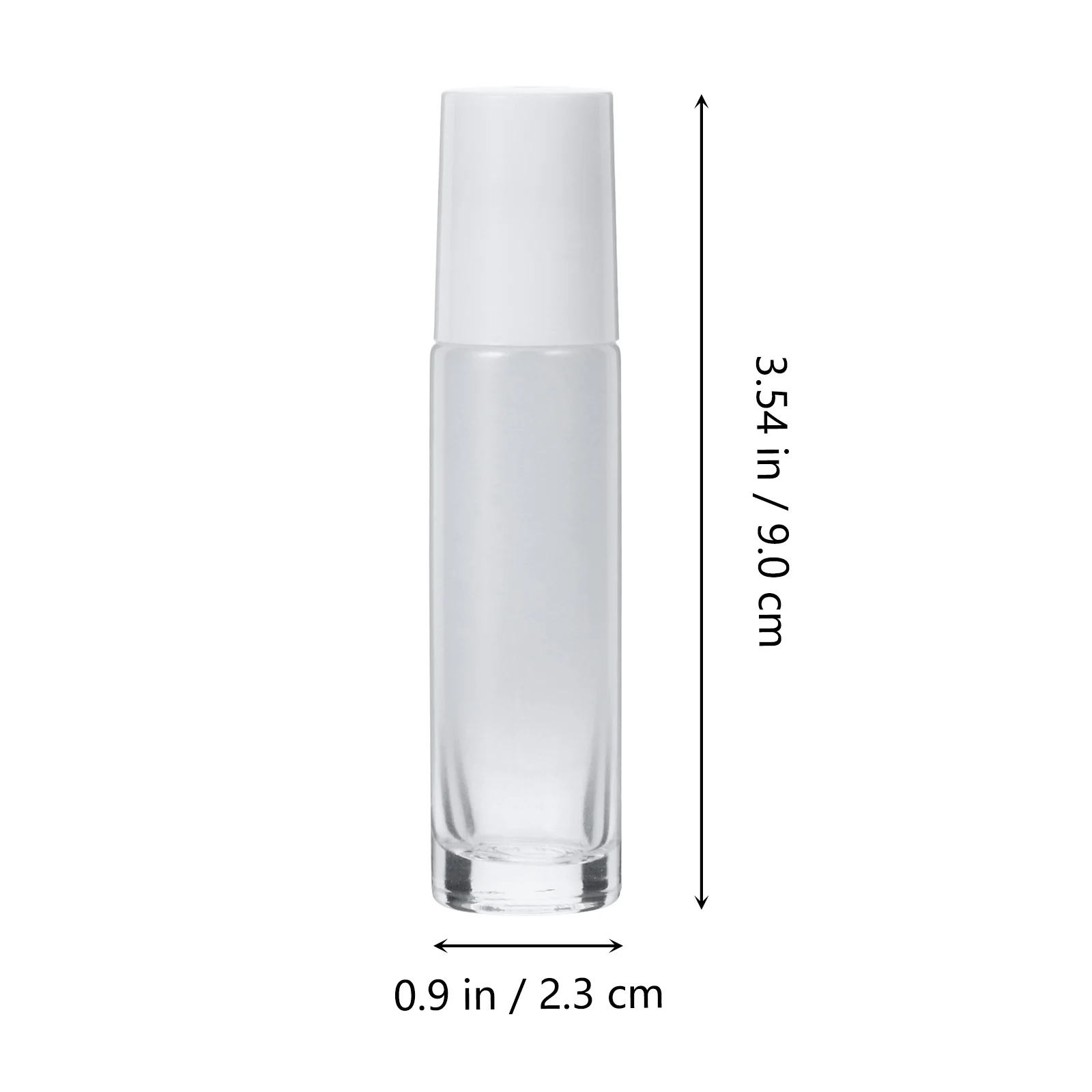 6Pcs Essential Oil Roller Bottles Travel Size Nonvolatile Thick Glass Containers for Aromatherapy Perfume Makeup