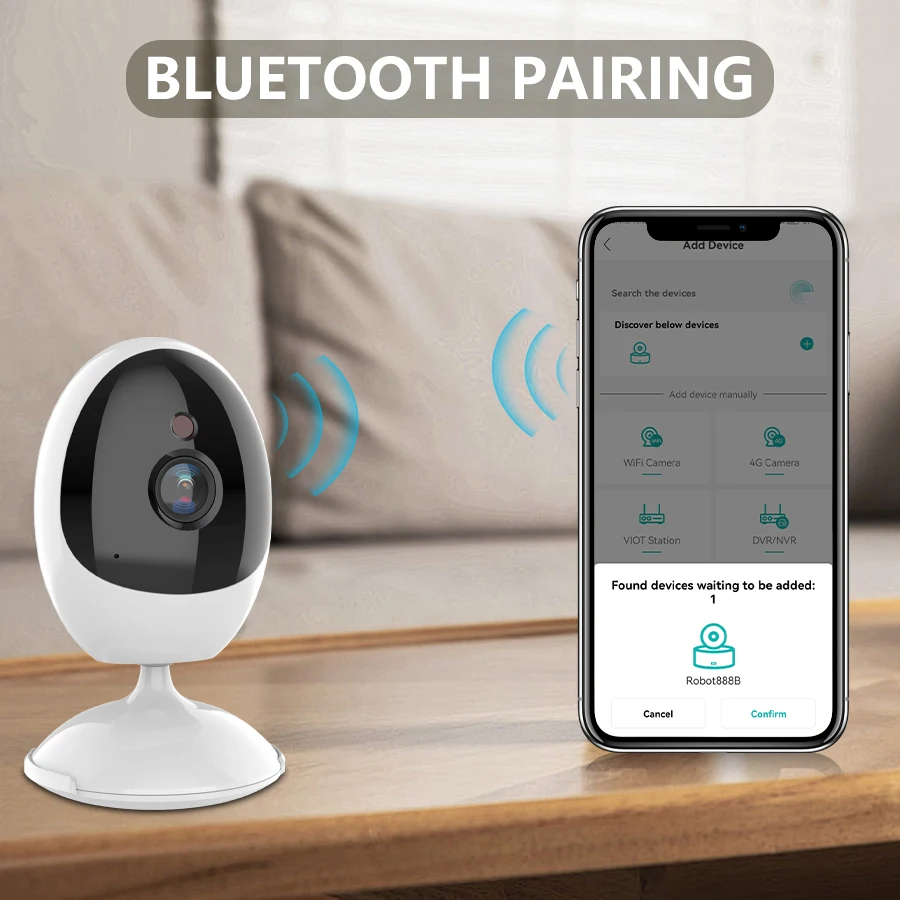 1080P Security Protection WIFI Indoor Baby/Elderly/Pet Night Vision Monitoring Mini Camera Human Detection Two-Way Audio