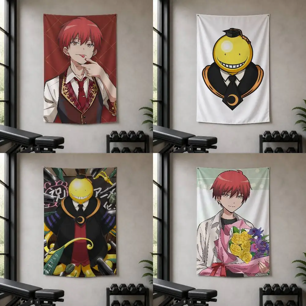 Assassination Classroom  Decorative Wall Flag Banner for Home Garden Garage Indoor Outdoor Decor