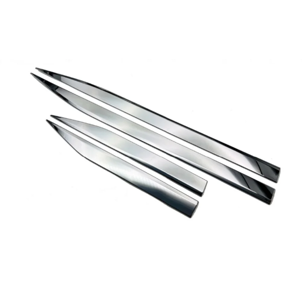 4PCS For 2022-2023 Mitsubishi Outlander body anti-collision decorative bright strip door electroplating decorative strip - Image 6