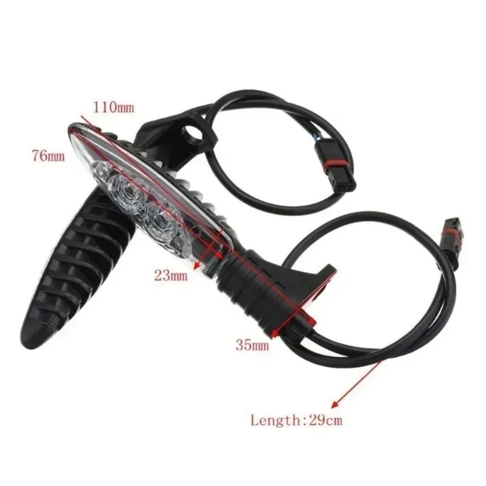 For R1200GS Adv F650GS R1200R S1000R S1000RR F800GS K1300S G310R/GS Blinker Turn Signals LED Indicators Front+Rear