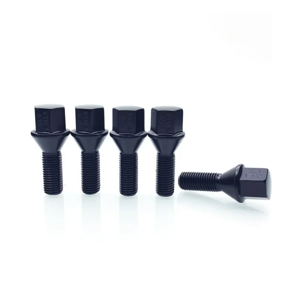 1pc Extra Long Wheel Lug Bolts M14x1.25 | Hex 17mm | Cone Seat | Thread Length 28/35/40/45/50/55/60mm - Image 4