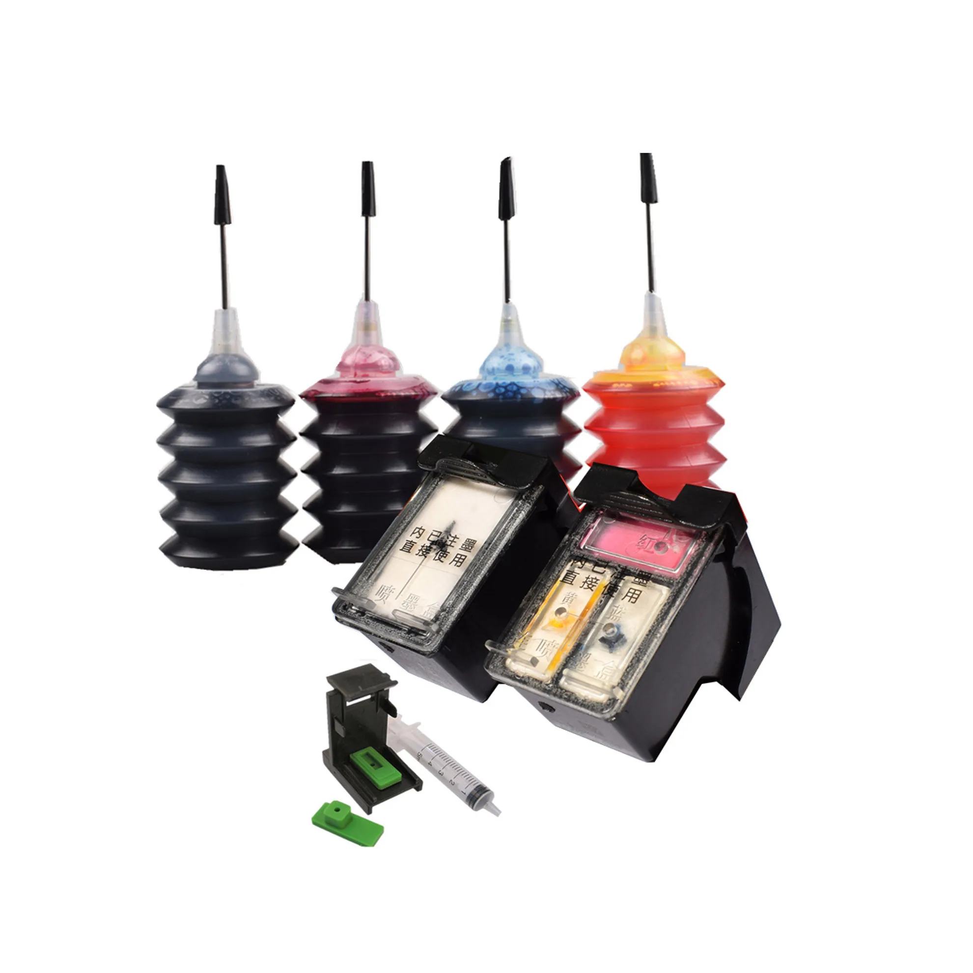 664 XL 664XL Refillable Ink Cartridge Compatible for HP664 for HP Deskjet 1115 2135 3635 2138 3636 3638 4535 4536 4538 4675 4676