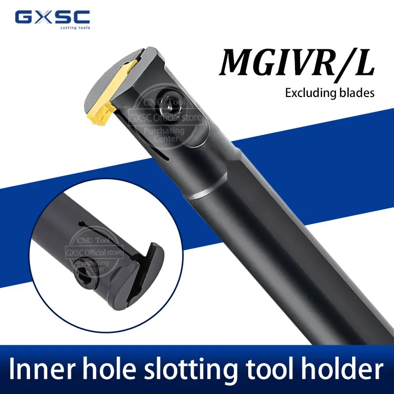 High-Quality MGIVR2016 MGIVR2520 MGIVR3125 Lathe Grooving Tool MGMN Carbide Inserts MGIVR/L Straight Shank Internal Turning Tool