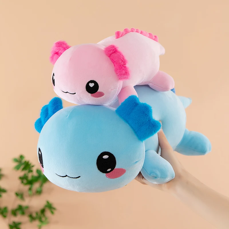 Neues grenzüberschreitendes mexikanisches Axolotl-Plüschtier in vier Farben – das perfekte Geburtstagsgeschenk und ein unverzichtbares Party-Mitbringsel – Detail 2