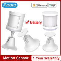 Aqara Human Body Sensor Smart Wireless ZigBee Security Home Alarm System Motion Sensor For Xiaomi Mi Homekit Remote Control