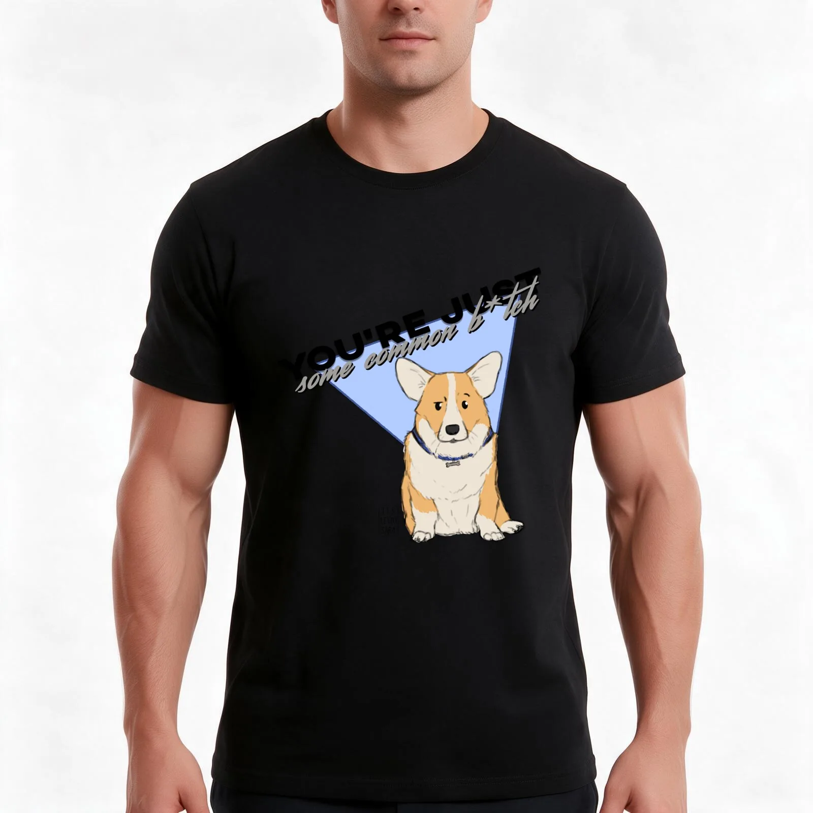 Cheddar Common B*tch 2.0 T-Shirt, Summer Casual Cotton Tee, Oversized Streetwear Tops, Vintage Graphic Print, Unisex Men Women