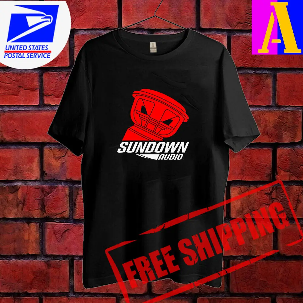 Sundown Car Audio Logo Men's T-Shirt USA Size S-5XL Many Color