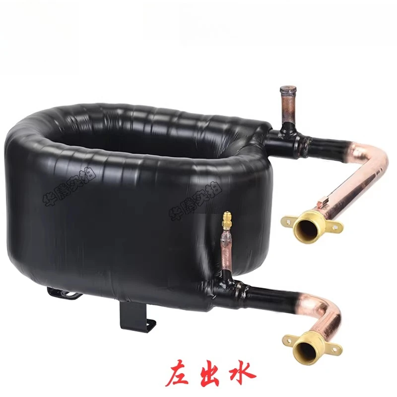 3HP Tube Heat Exchanger Coaxial Type Evaporator Condenser Replacement Part For Air‑energy Heat Pump Air Conditioner