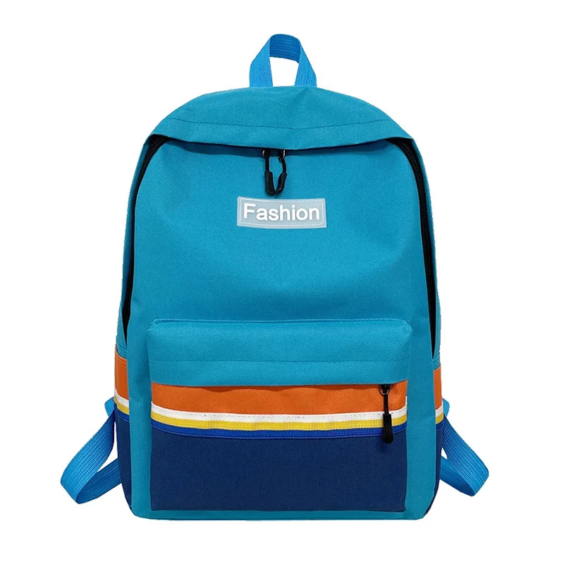 Waterproof Youth School Bag Nylon Canvas Versatile Backpack Fashion Girls Backpack Female Shoulder High School School