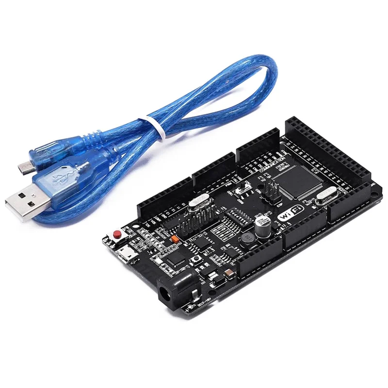 

B68C Mega2560 + Wi-Fi R3 Atmega2560 32 МБ памяти USB-TTL CH340 Идеальная плата для энтузиастов проектов Iot