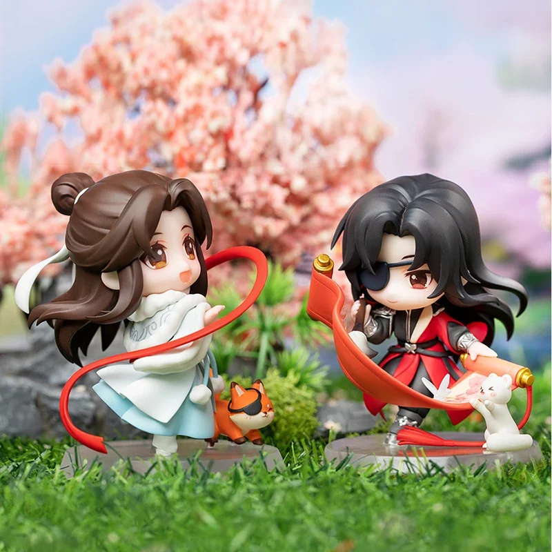 

Heaven Officials Blessing Animation Q Version Action Figures Tianguan Blessing Xie Lian Sanlang Flower City Home Decor Toy Gifts