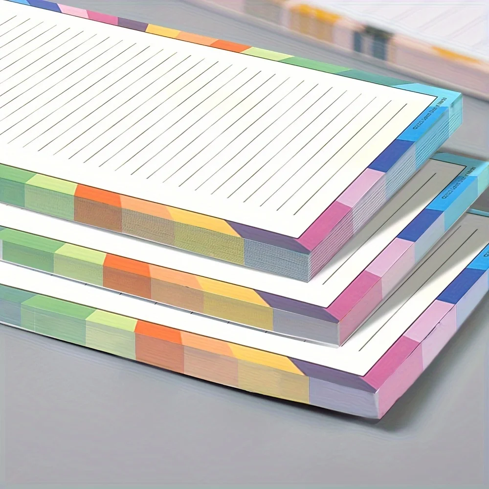 Magnetic Colorful Notepads for Fridge Organization: Paper Covered Grocery List Magnets