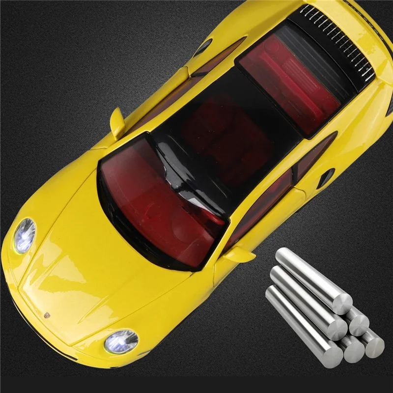 1:24 Porsche 911 992 Turbo S Coupe Alloy Sports Car Model Diecast Metal Track Racing Vehicle Car Model Sound Light Kids Toy Gift