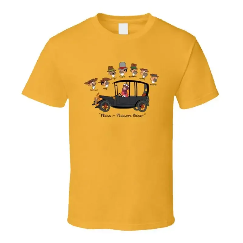 The Perils Of Penelope Pitstop Cartoon T Shirt