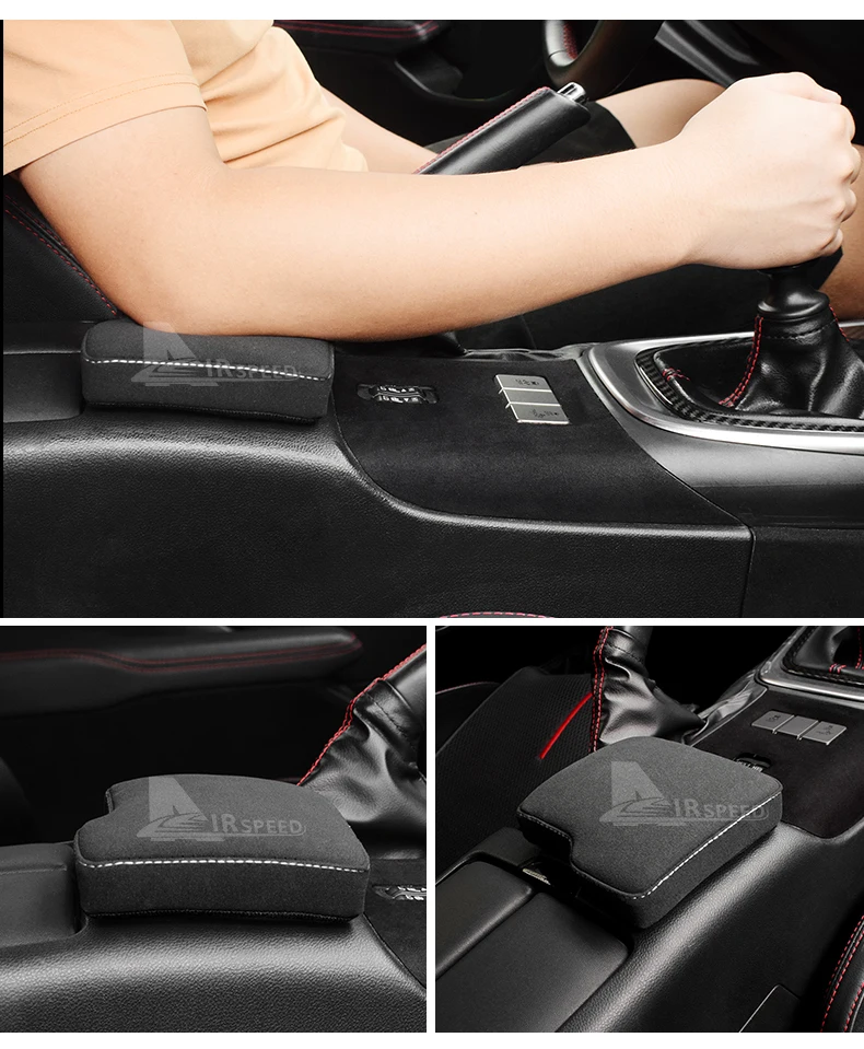 Italienisches Premium-Wildleder für Toyota GR86 Subaru BRZ 2022 2023 2024 2025 2026 Armlehnenkissen Auto-Mittelkissen Polsterung Automobil – Detail 10