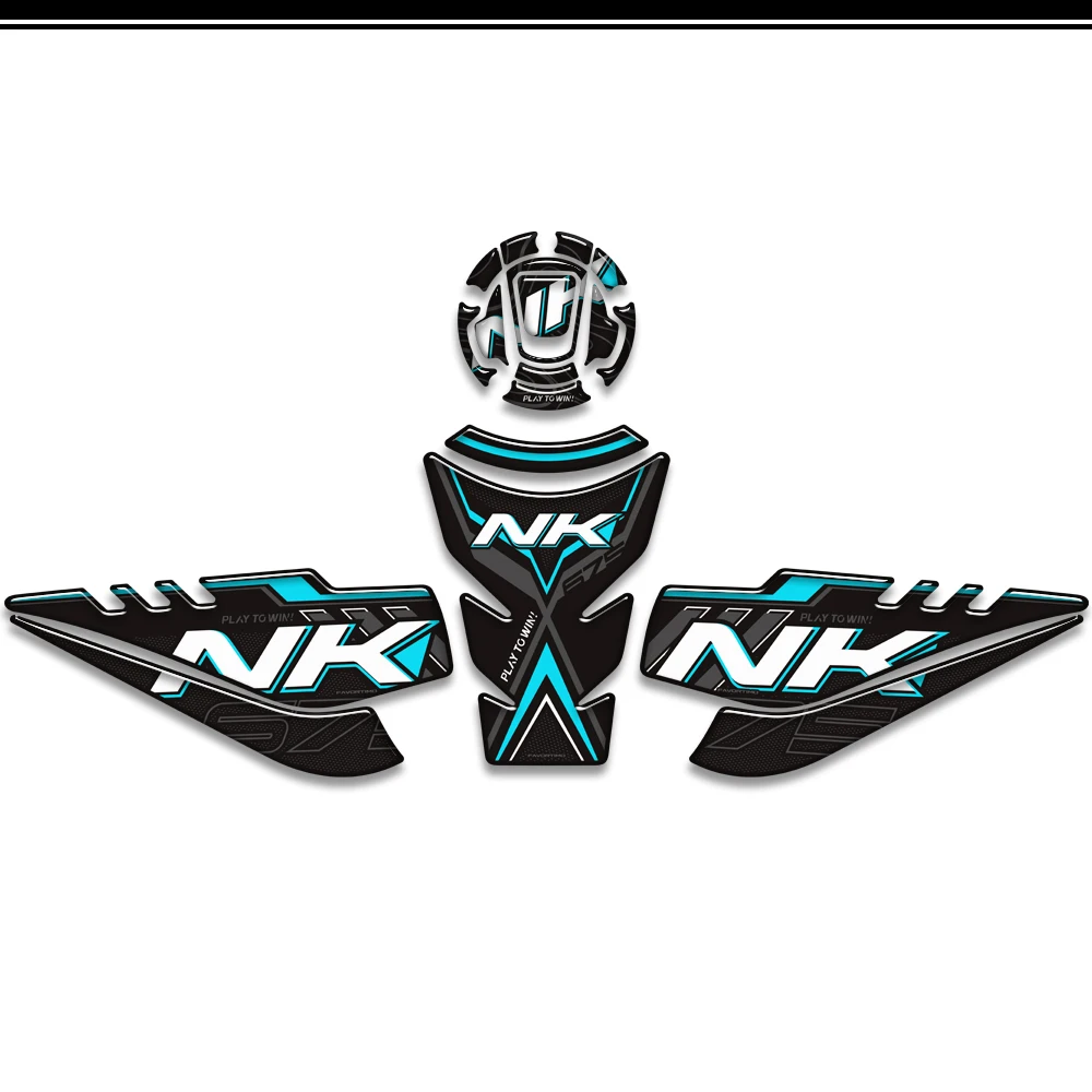 For CFMOTO 675NK 675 NK 2024 2025 Motorcycle accessories Tank Pad Side Grips Gas Fuel Oil Knee Protector Stickers accessories 6