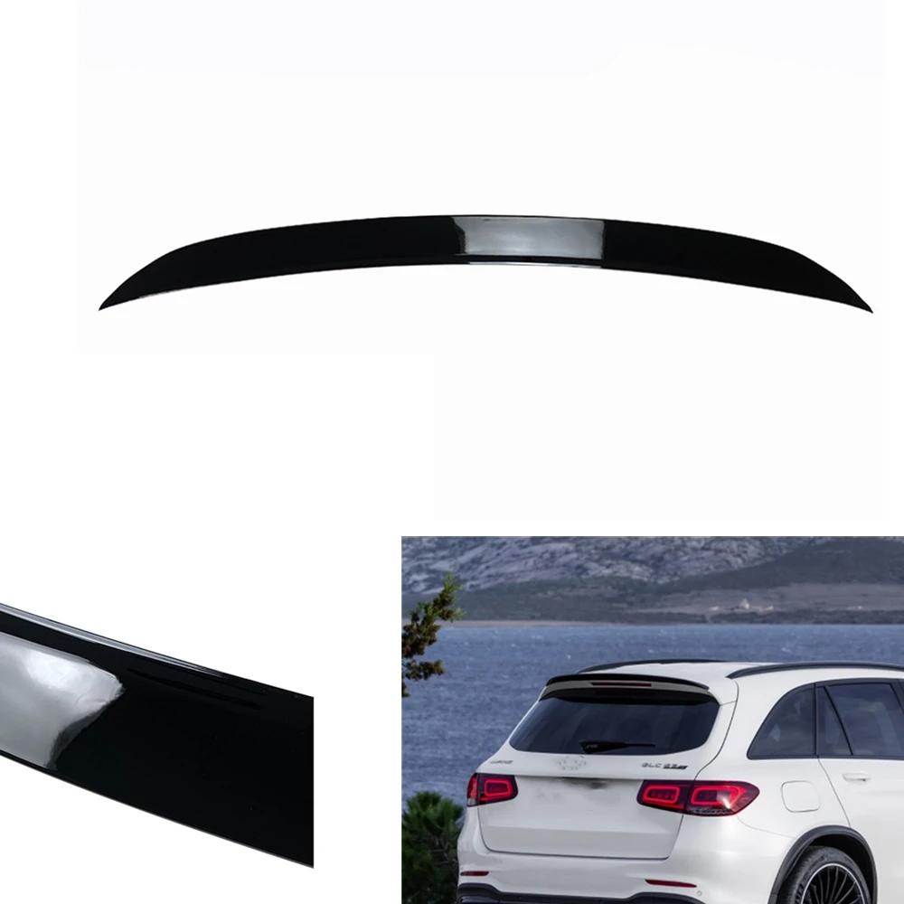 

For Mercedes-Benz GLC X253 GLC300 GLC200 GLC63 GLC43 AMG 2016-2022 SUV 4 Door Rear Spoiler Wing Trunk Lid Gate Roof Splitter Lip