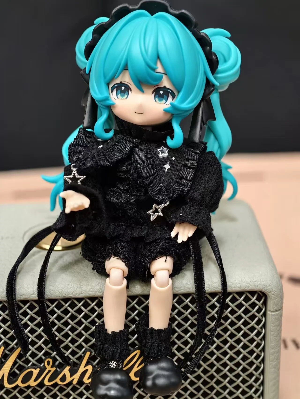 

Оригинальная коллекционная фигурка Qiyu Ji Le Prologue Mystery Box Trendy Play, 14 см, электронный питомец, с подвижными суставами, аниме-фигурка, кавайная модель, подарок