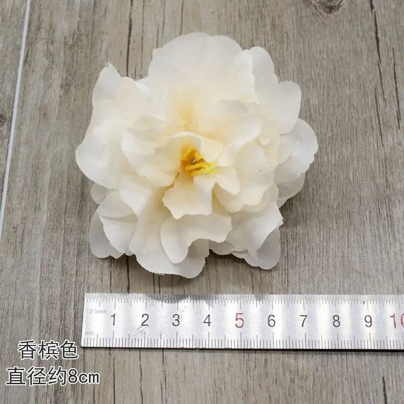 Dahlias Artificial Flowers Decoration Wedding DIY Crown Festival Gifts Headwear For Wedding Rose Candy Box Decor